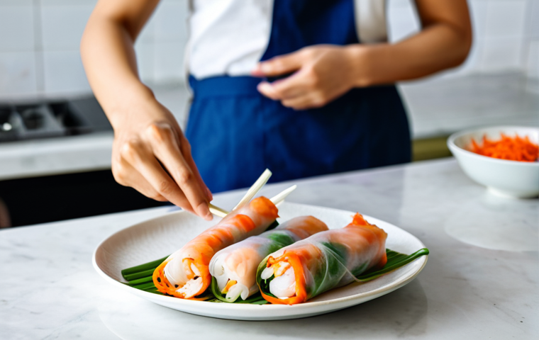 전통 조미료로 만드는 글루텐 프리 요리 - Vietnamese Rice Pancakes (Banh Xeo)**

"Close-up shot of crispy Banh Xeo (Vietnamese crepes) filled ...