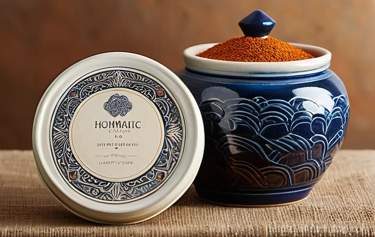 전통 조미료의 포장 및 디자인 트렌드 - **"A vibrant and diverse collection of environmentally friendly Vietnamese spice packaging neatly ar...